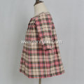 baby girl check autumn dress